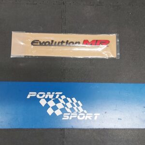 Stemma targhetta marca Mitsubishi Lancer Evolution MR 7415A007