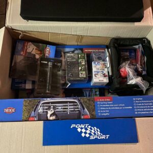 Kit completo per trasporto cani auto compresa action cam pet à porter trixie rampa citroen peugeot