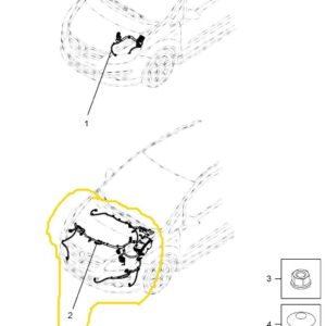 Cablaggio elettrico preassemblato completo Opel Corsa-D 13365371