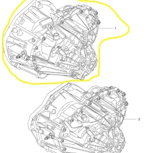 SCATOLA DEL CAMBIO MANUALE PF6 REVISIONATO OPEL MOVANO-B RENAULT MASTER 95599774